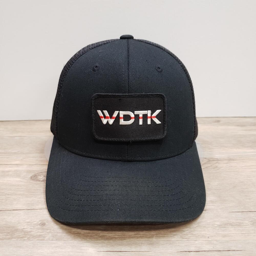 Tyler Braden WDTK Patch Hat Cap Snapback Mens One Size Black Yupoong Adjustable